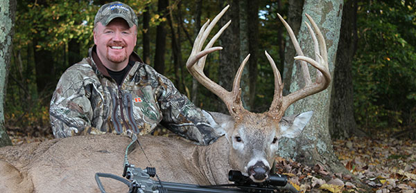 Backwoods Leased Properties offers whitetail hunts in prime habitat in Ohio and Kentucky for trophy whitetail bucks